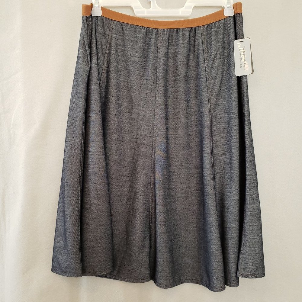 Metrowear soft denim skirt 2X, NWT
